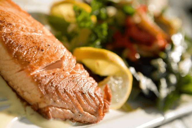 fish on a protein diet