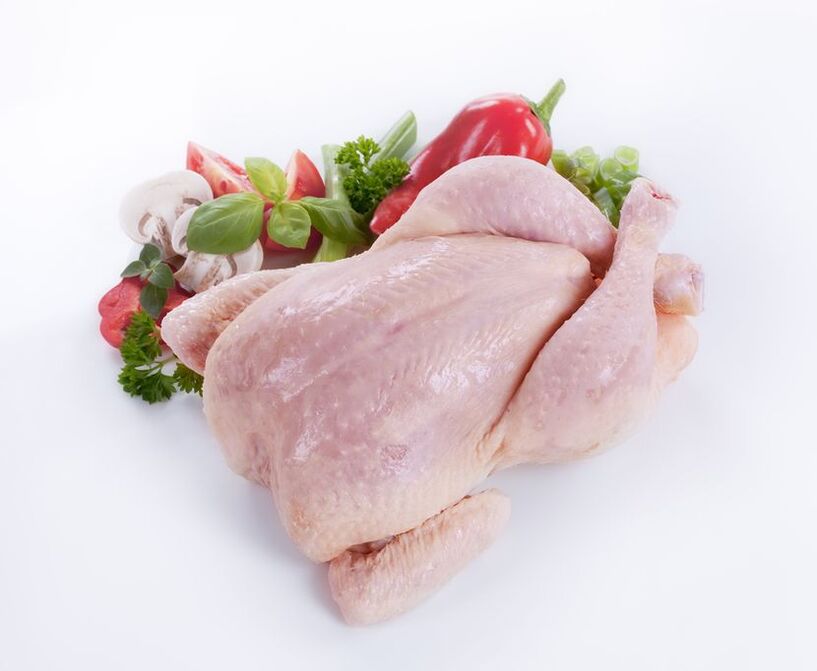 On the third day of the 6 petals diet, you can eat chicken in unlimited quantities. 